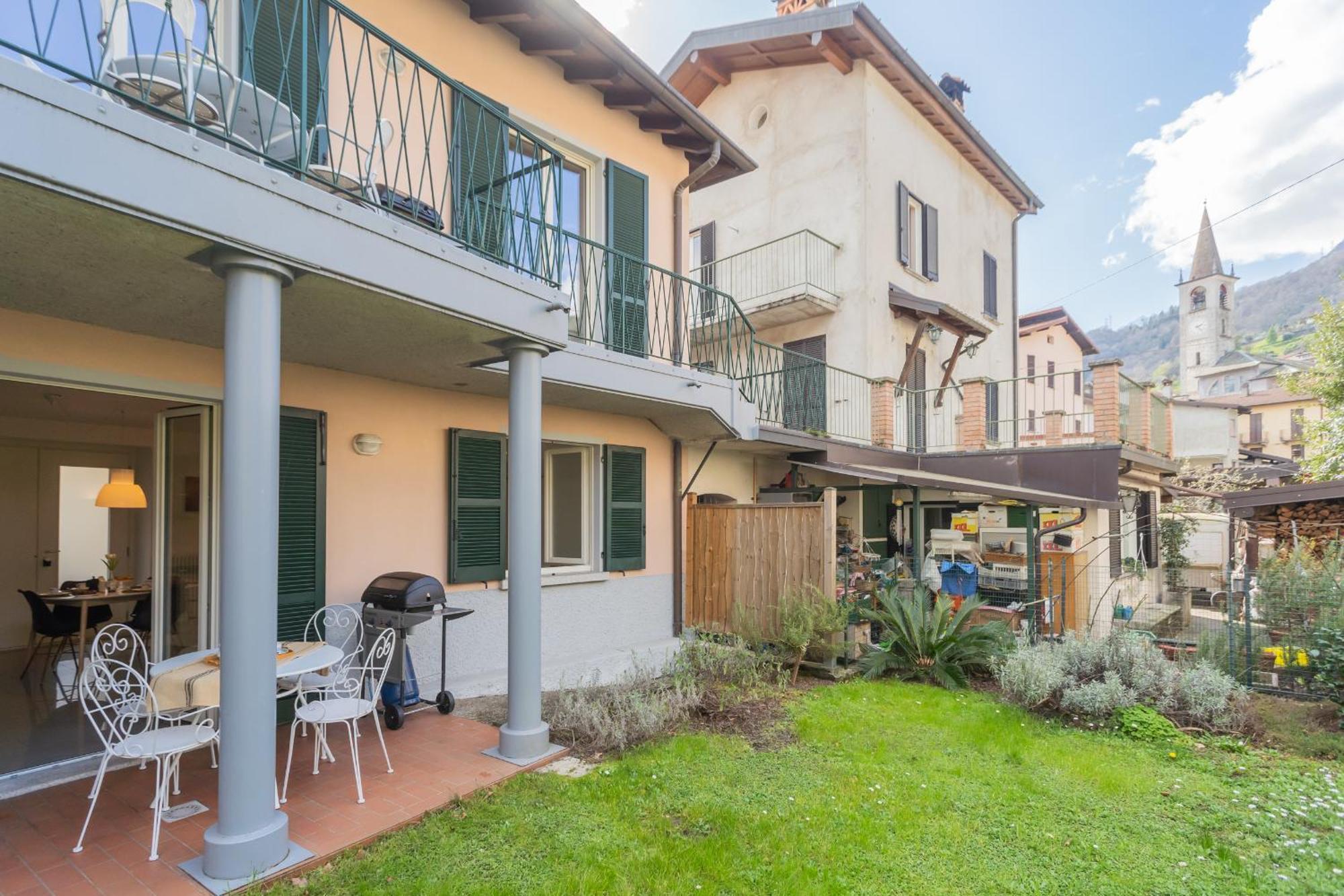 Ponente Balcony & Garden By Rent All Como Gravedona Luaran gambar