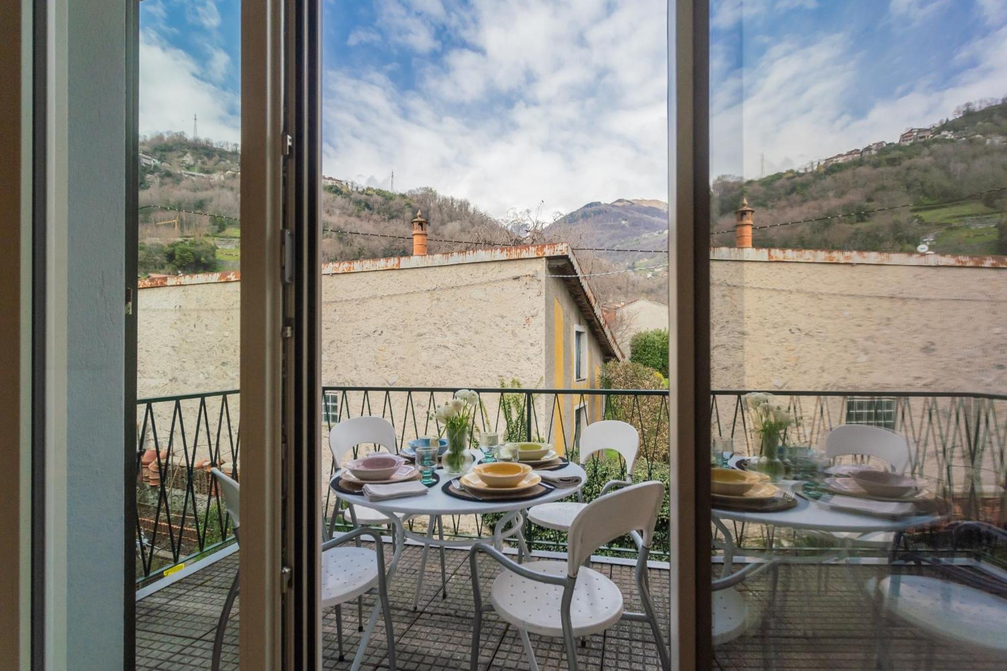 Ponente Balcony & Garden By Rent All Como Gravedona Luaran gambar