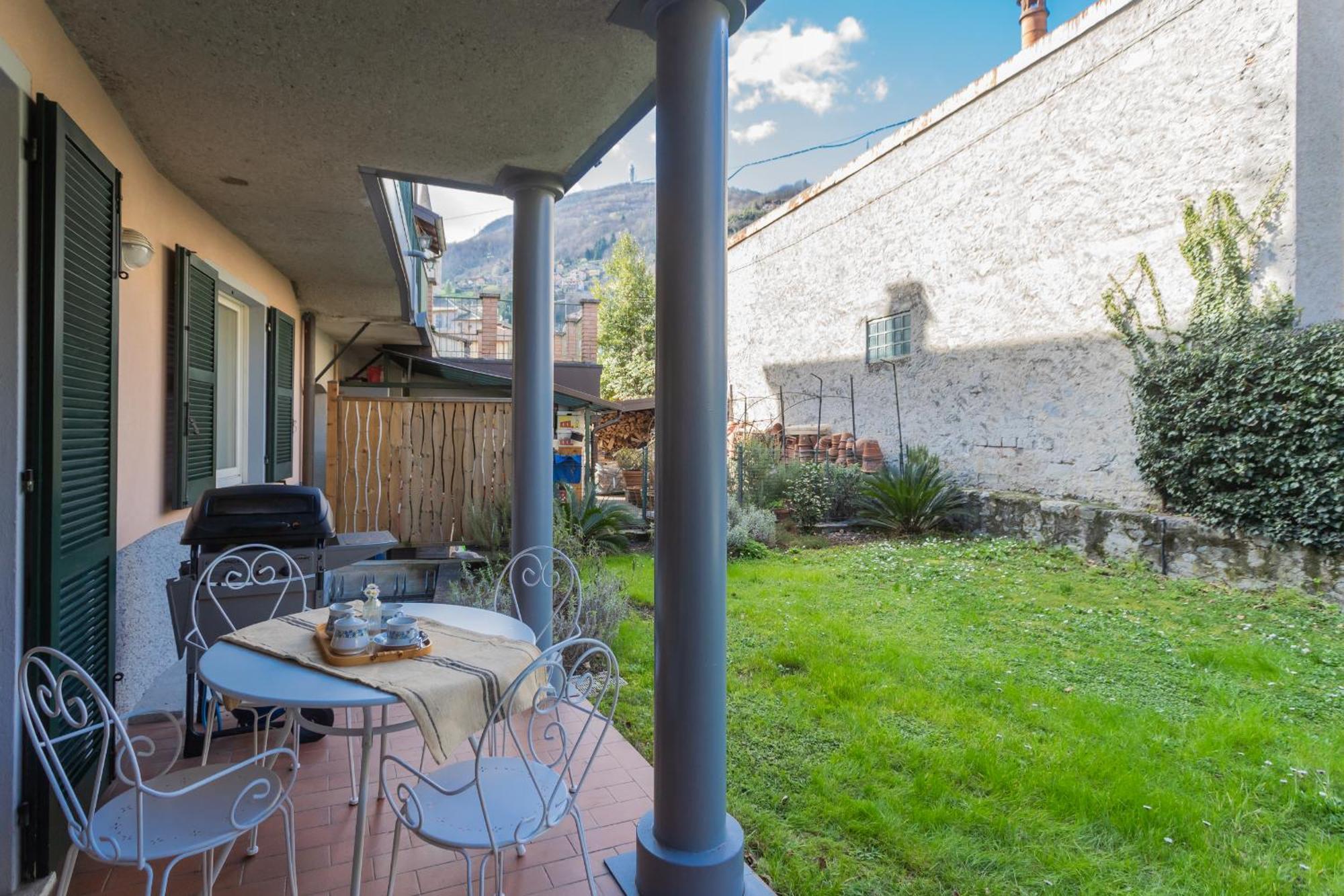 Ponente Balcony & Garden By Rent All Como Gravedona Luaran gambar